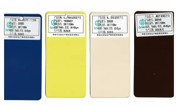 Color de estructura de acero