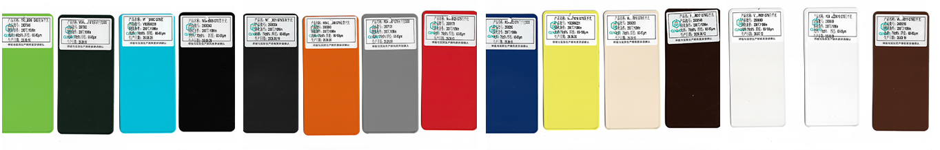 Color de la estructura de acero