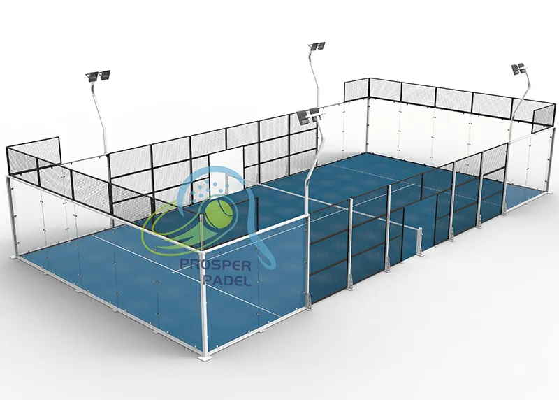 Pista de Padel Panor&aacute;mica Pro JZX-04