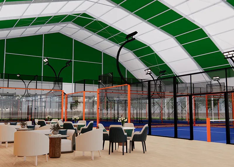 Tienda arqueada de aleaci&oacute;n de aluminio