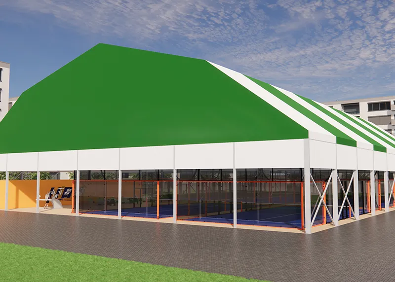 Tienda arqueada de aleaci&oacute;n de aluminio