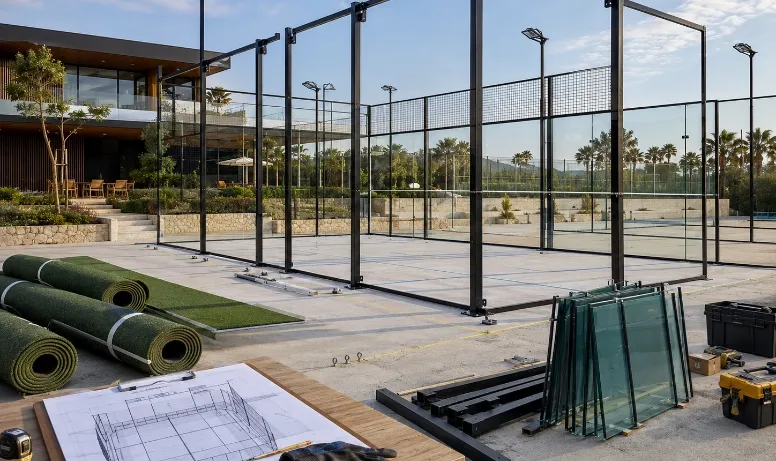 Padel Court Installation Process Step by Step: A Complete Guide